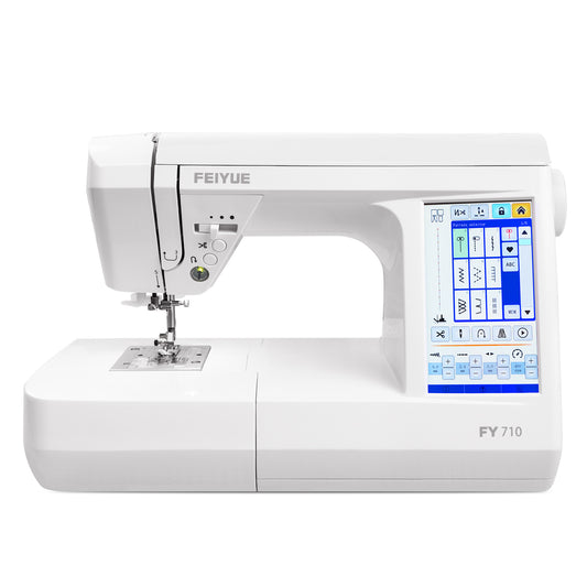 FEIYUE FY710 Computerized Sewing Machine, 180 Stitch Patterns, Stitch Memory