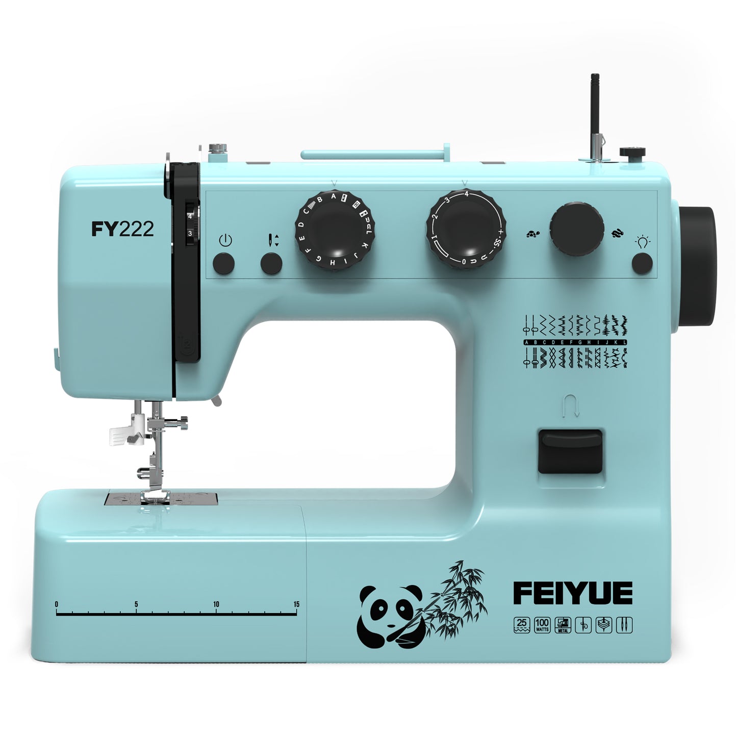 FEIYUE FY222 Home Sewing Machine with Adjustable Speed Dial