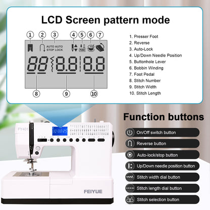 FEIYUE FY401 Electronic Sewing Machine