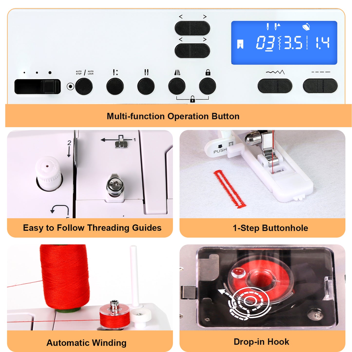 FEIYUE FY450 Electronic Sewing Machine