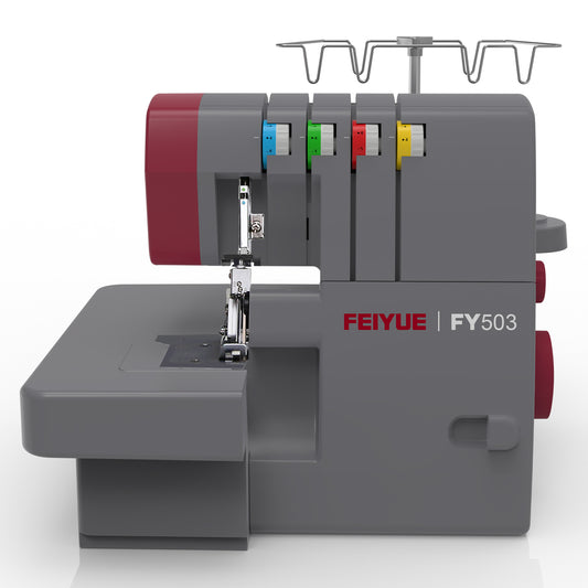 FEIYUE FY503 Heavy Duty Overlock Serger Machine - 2/3/4 Thread Capability