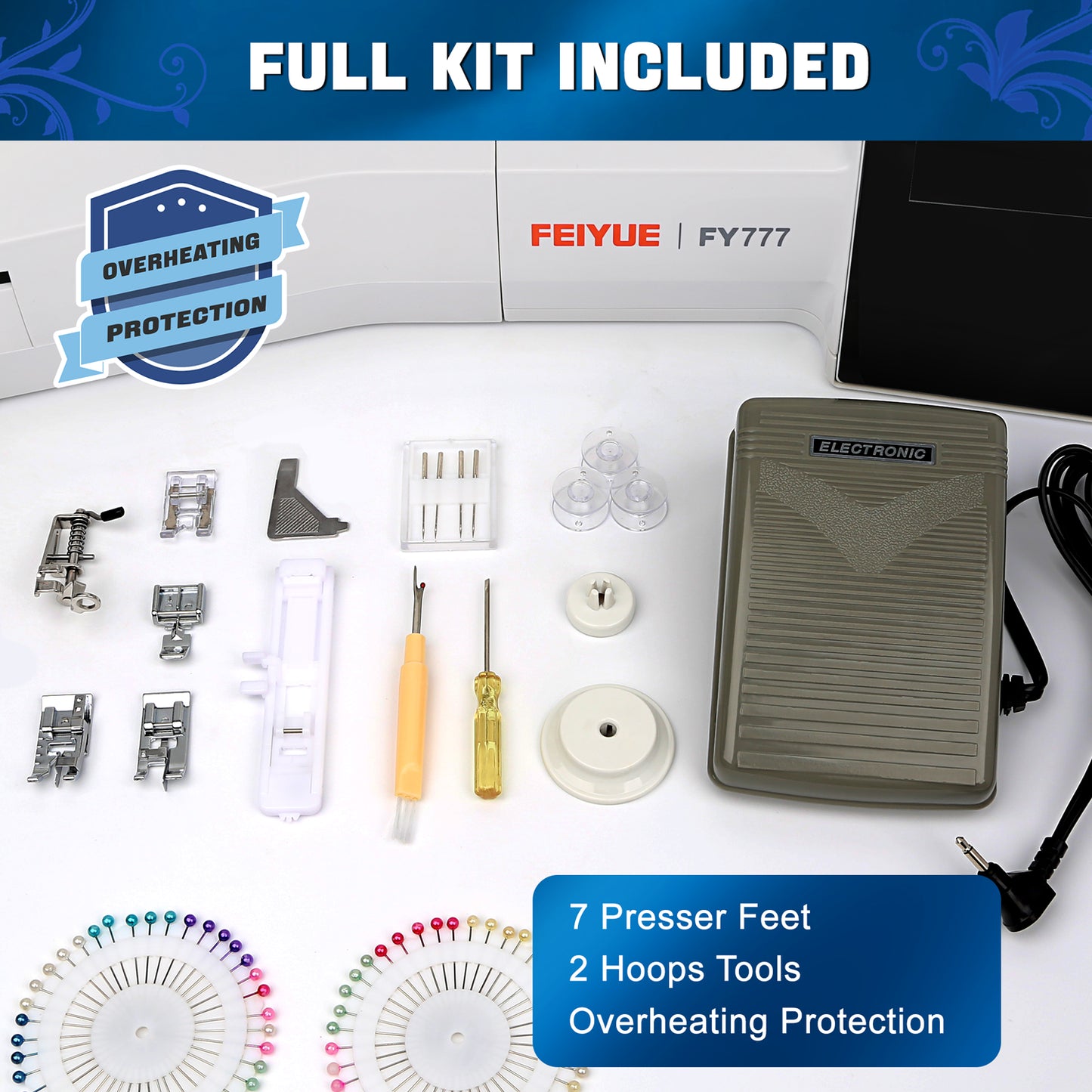 FEIYUE FY777 Computerized Sewing & Embroidery Machine