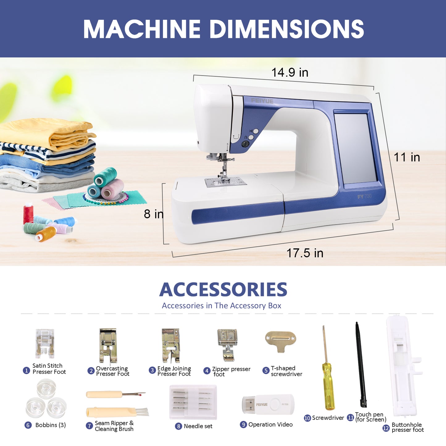 FEIYUE FY700 Computerized Sewing Machine