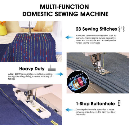 FEIYUE FYe360 Sewing Machine, LCD Display