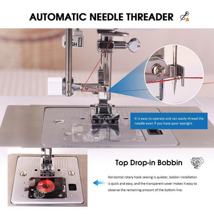FEIYUE FYe360 Sewing Machine, LCD Display