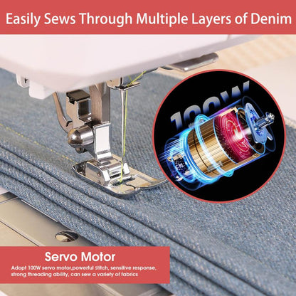 FEIYUE FYe380 Sewing Machine with Multiple Needle Positions